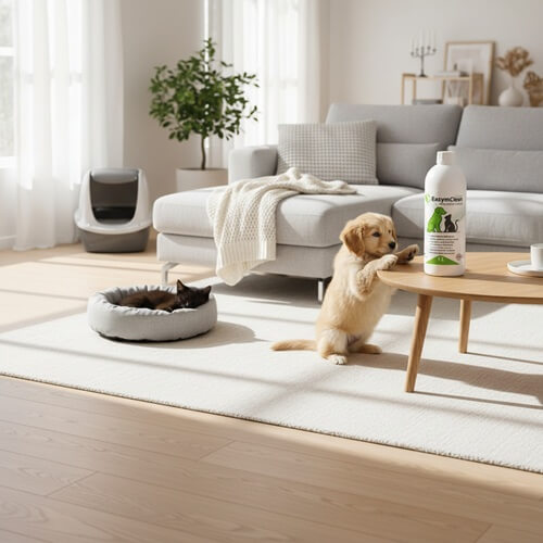Článek Animal použití enzymatických čističů štěně (1)